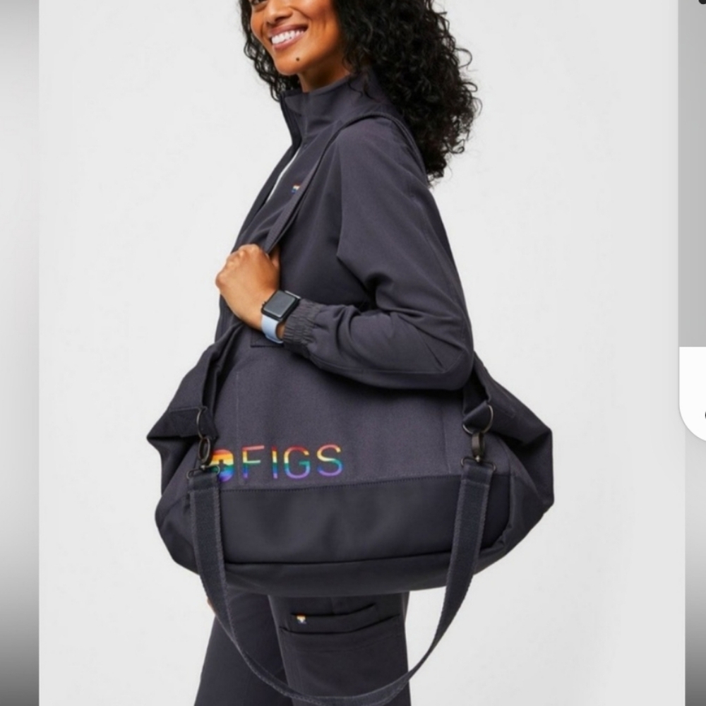 Figs Charcol Gray Tote Bag In Excellent Condtion, Like New!